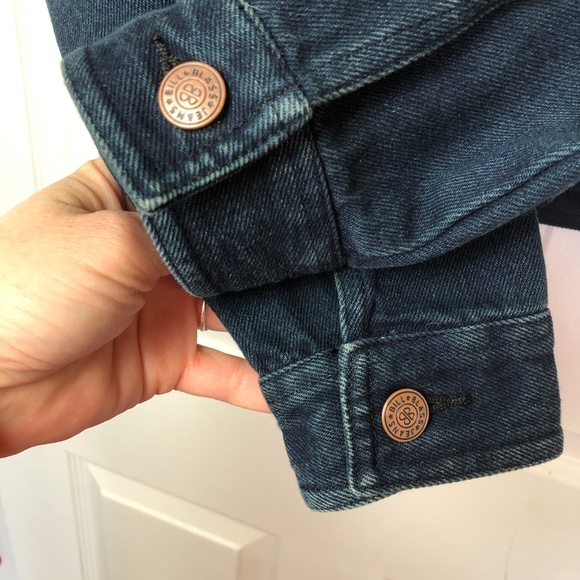 Dark Blue Jean Jacket with Project Manager Embroidery - Picture 5 of 10